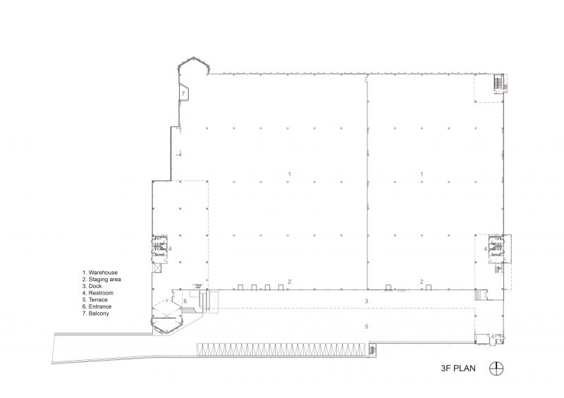 三層平面圖；圖面提供：張哲夫建築師事務所
