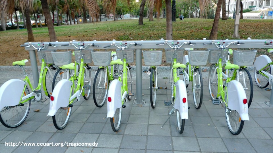 高雄市公共腳踏車cbike。（Flickr授權作者－Yi-Lin Hsieh）
