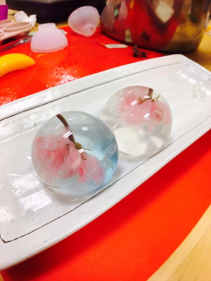「DIY School」的療癒果凍花作品。（圖片提供／Accupass）
