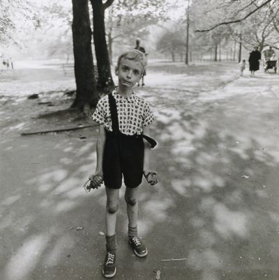 Child with a Toy Hand Grenade in Central Park, N.Y.C., 1962 via artnet.com