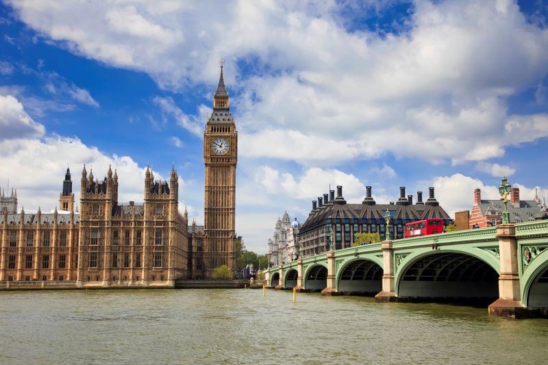 英國倫敦大笨鐘，英式風情與歷史人文的完美結合。(圖片由Booking.com繽客提供)
