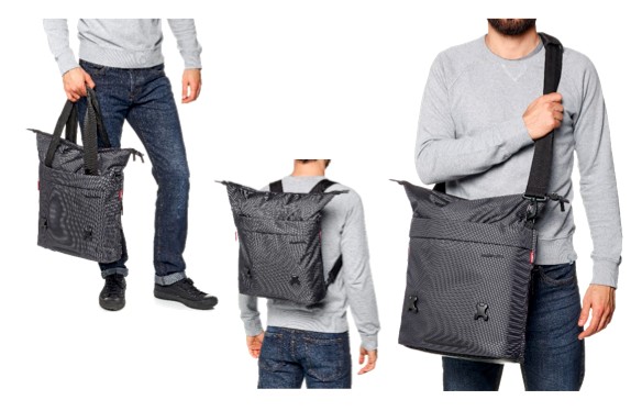 隨行托特包款提供三種攜帶方式：手提、肩背、斜背（附肩背軟墊）圖/正成集團提供
