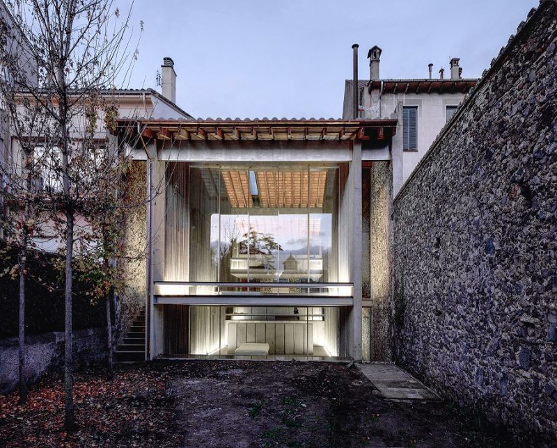 Row House 2012 Olot；圖片提供／2017 The Pritzker Architecture Prize