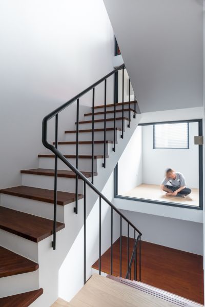 樓梯間；攝影：Studio Millspace 揅空間工作室/Lucas K. Doolan