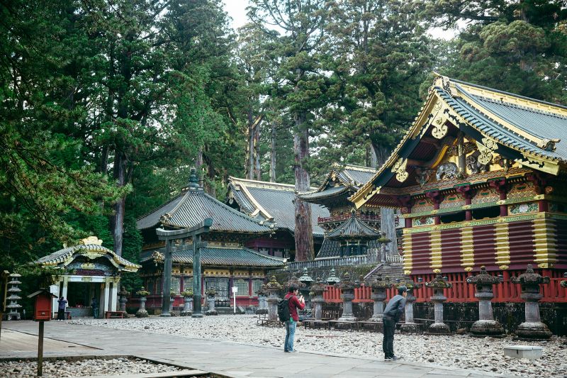 世界遺產「日光神社與寺院」所登錄的範圍還有「二荒山神社」及「山輪王寺」共計103棟建築。（圖片來源：Louis Liu）