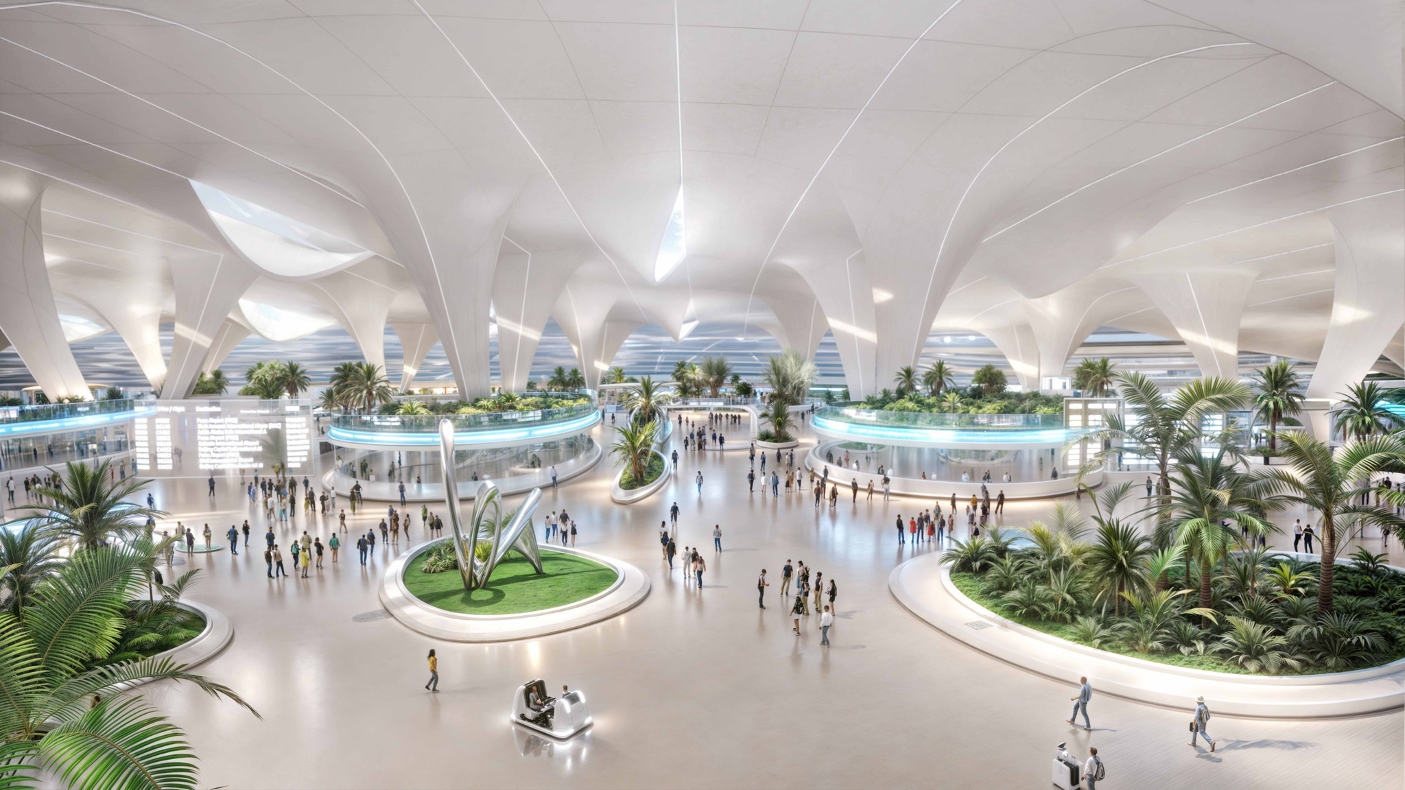 杜拜阿勒馬克圖姆國際機場將成全球最大機場。圖片來源｜Dubai Media Office FB