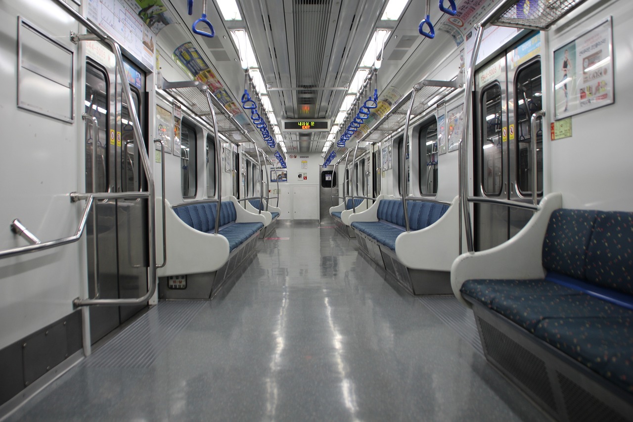 韓國地鐵。圖片來源｜pixabay